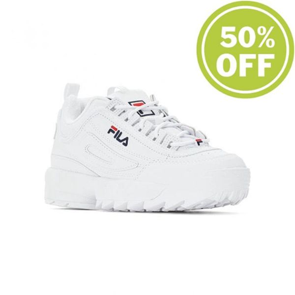 Disruptor Fila Mulher Branco - Fila Disruptor Low Wmn Loja Online Portugal,NLCE-87531